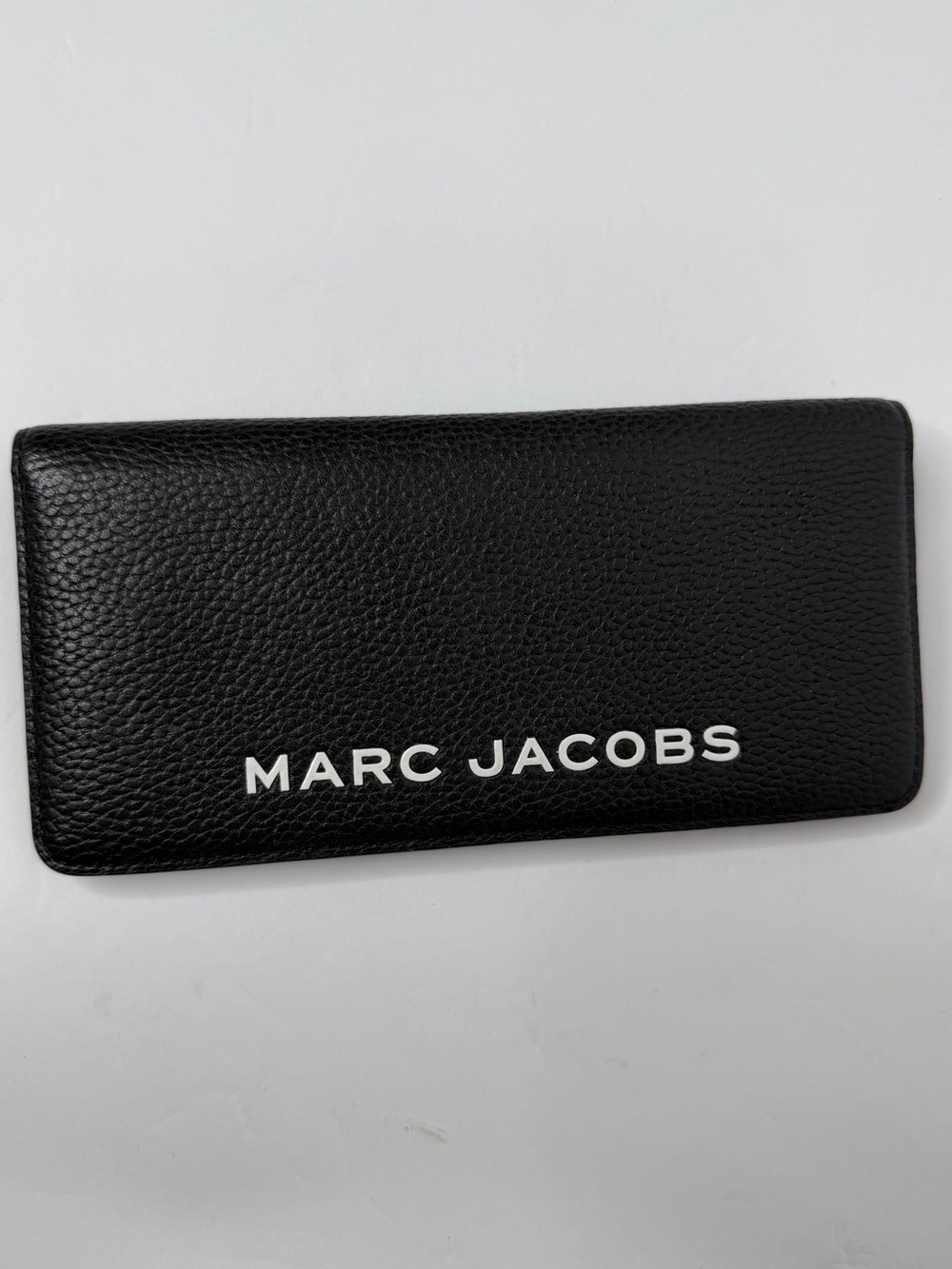MARC JACOBS The Bold Face Wallet Bi-fold long wallet Calf leather